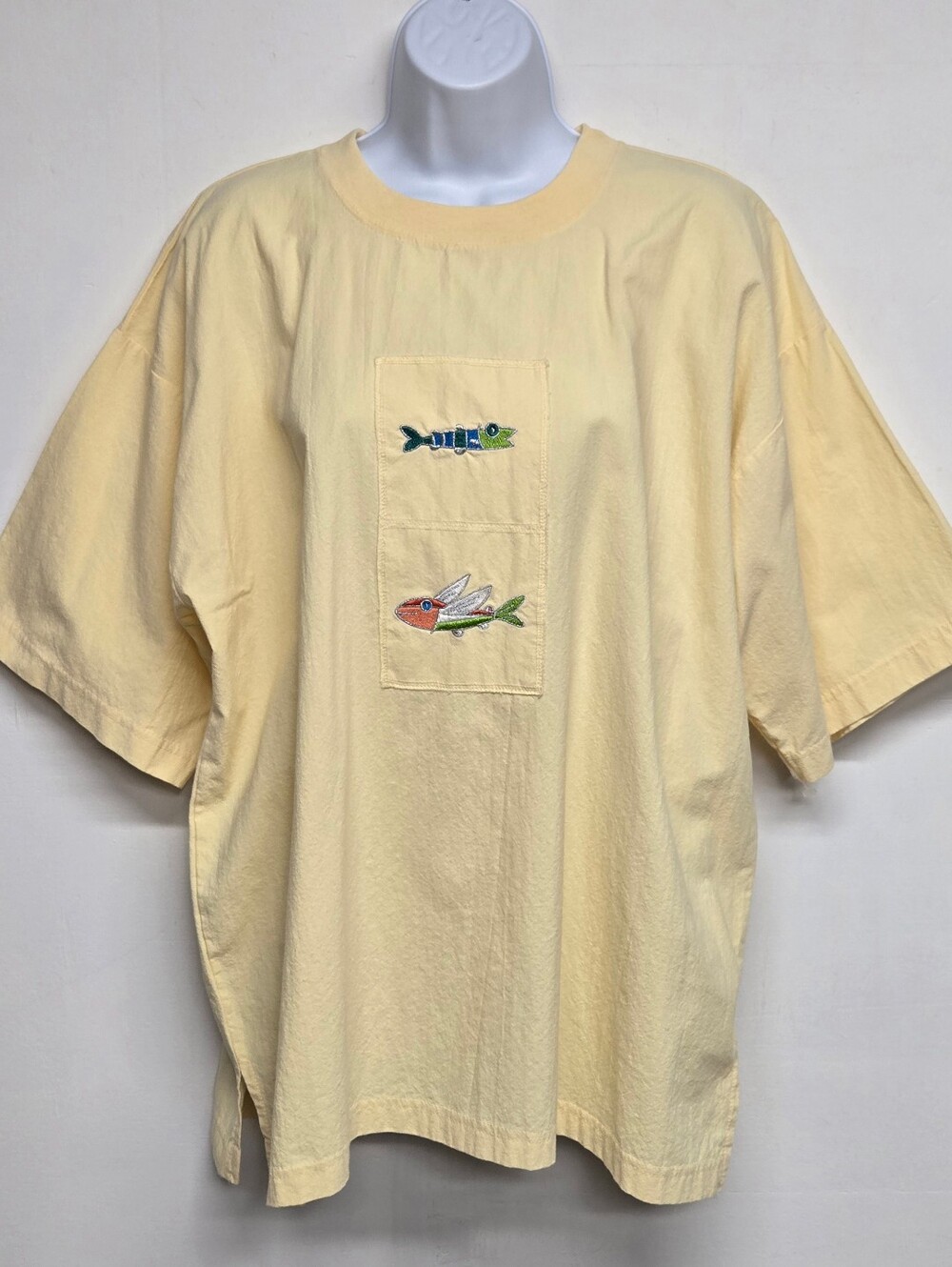 Bombacha Sweet Baby Jane 100% Cotton Yellow Vintage Top Nautical XL